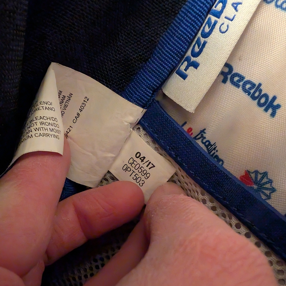 EUC! Reebok Patch Backpack - Picture 15 of 16